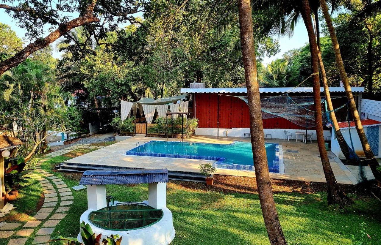 Garden Villa Vagator Bagian luar foto